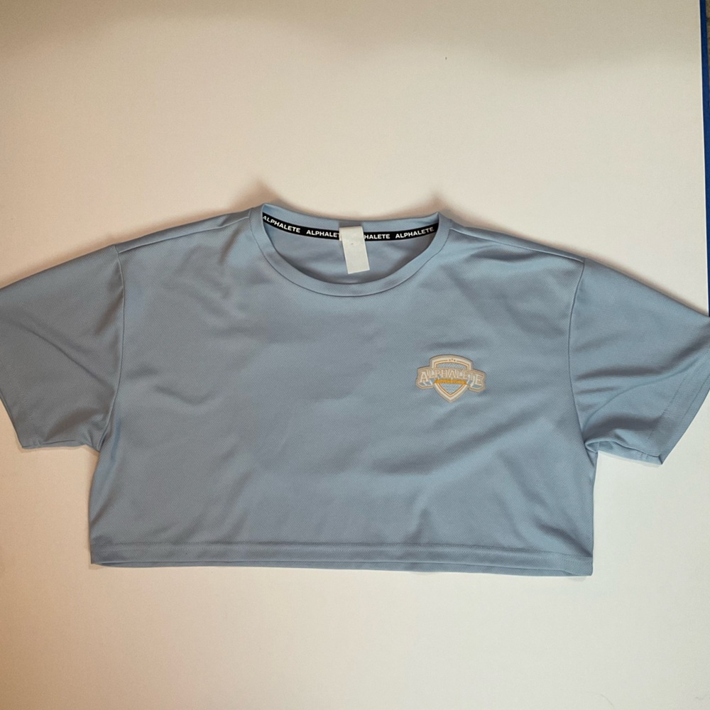 Alphalete Sky Blue Short Sleeve Tee